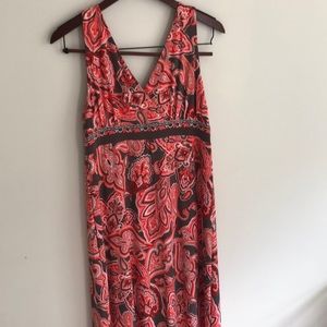 INC International Concepts Paisley Maxi Dress